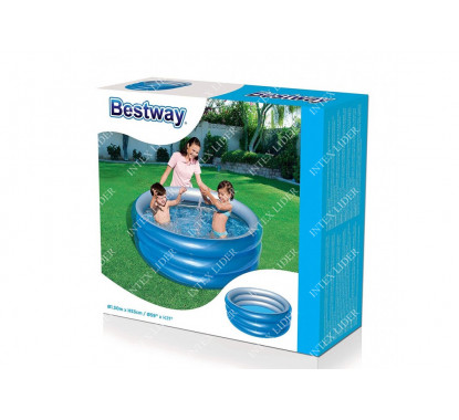 Bestway 51041 Бассейн надувной «Металлик», 150 х 53 см